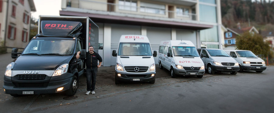 Mietfahrzeuge Roth Reisen + Transporte AG